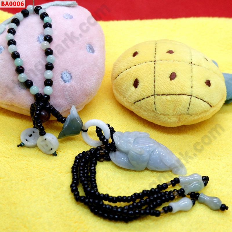 BA0006 สร้อยแขวน คางคกสวรรค์หยก ราคา 299 บาท http://www.hengmark.com/view_product/BA0006.htm