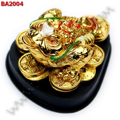 BA2004 คางคกสวรรค์ เนื้อเรซิ่นเคลือบทอง ราคา 199 บาท http://www.hengmark.com/view_product/BA2004.htm