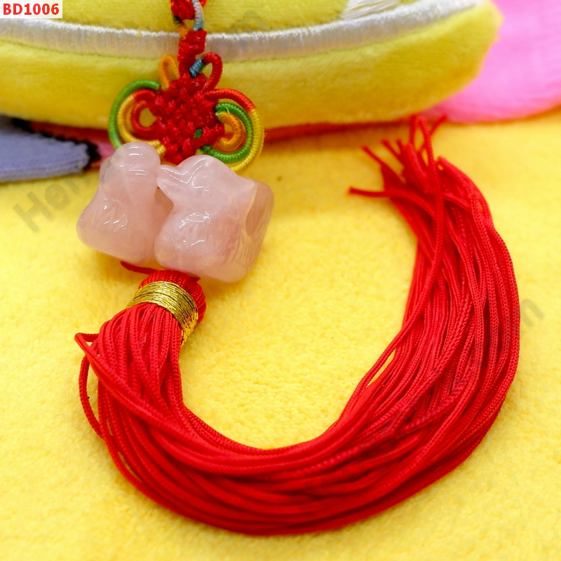 BD1006 เป็ดแมนดารินคู่โรสควอตซ์ ร้อยที่แขวน ราคา 299 บาท http://www.hengmark.com/view_product/BD1006.htm