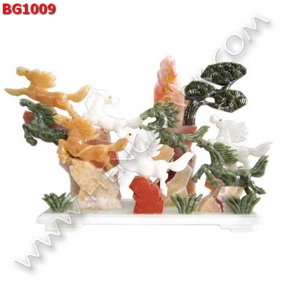 BG1009 ม้า 8 ตัว 5 สี โจนทะยาน  ราคา 8900 บาท http://www.hengmark.com/view_product/BG1009.htm