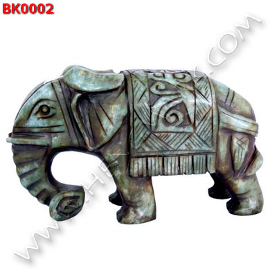 BK0002 ช้างหินแกะสลัก คู่ใหญ่ ราคา 1800 บาท http://www.hengmark.com/view_product/BK0002.htm