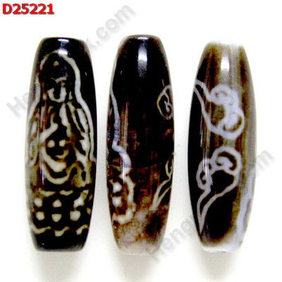 D25221 หิน DZI ลายกวนอิม ราคา 250 บาท http://www.hengmark.com/view_product/D25221.htm