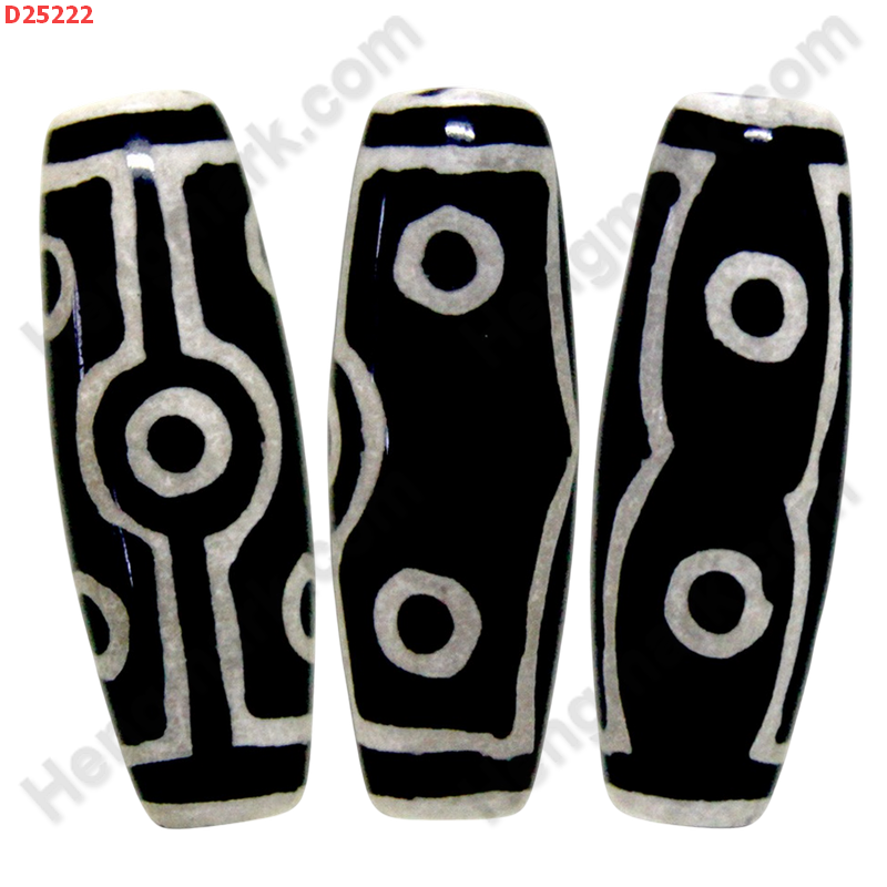 D25222 หิน DZI ลาย 7 ตา ราคา 250 บาท http://www.hengmark.com/view_product/D25222.htm
