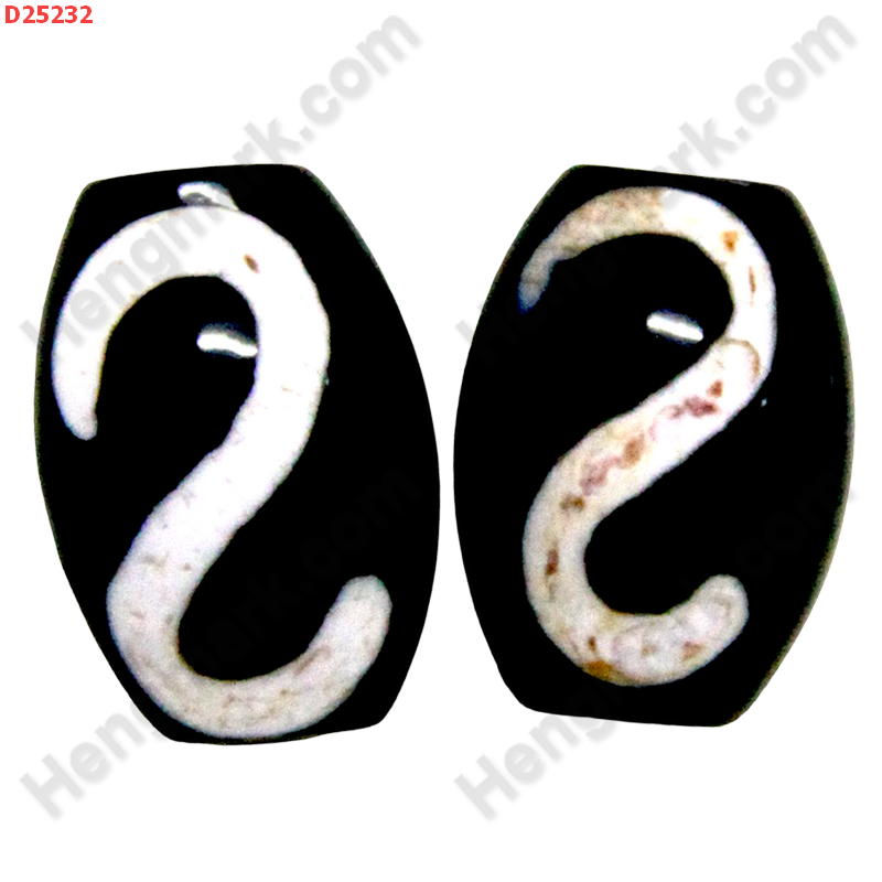 D25232 หินDZIลายตะขอ ราคา 250 บาท http://www.hengmark.com/view_product/D25232.htm