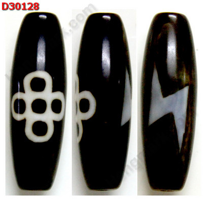 D30128 หินDZI ลาย 5 ตา สายฟ้า ราคา 300 บาท http://www.hengmark.com/view_product/D30128.htm