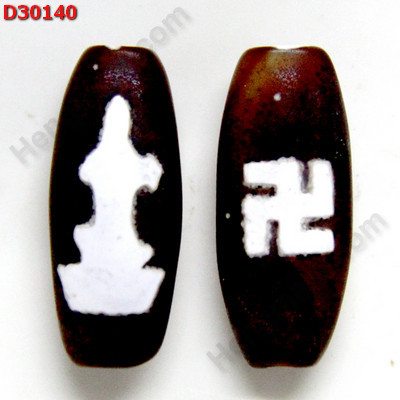 D30140 หินDZI ลายกวนอิม สวัสดิกะ ราคา 300 บาท http://www.hengmark.com/view_product/D30140.htm