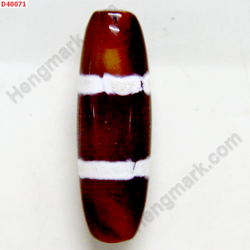 D40071 หินDZI ลาย 2 เส้น ราคา 400 บาท http://www.hengmark.com/view_product/D40071.htm