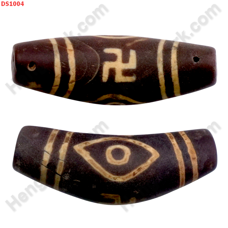 DS1004 หินDZI ลายตามังกร สวัสดิกะ ราคา 1000 บาท http://www.hengmark.com/view_product/DS1004.htm