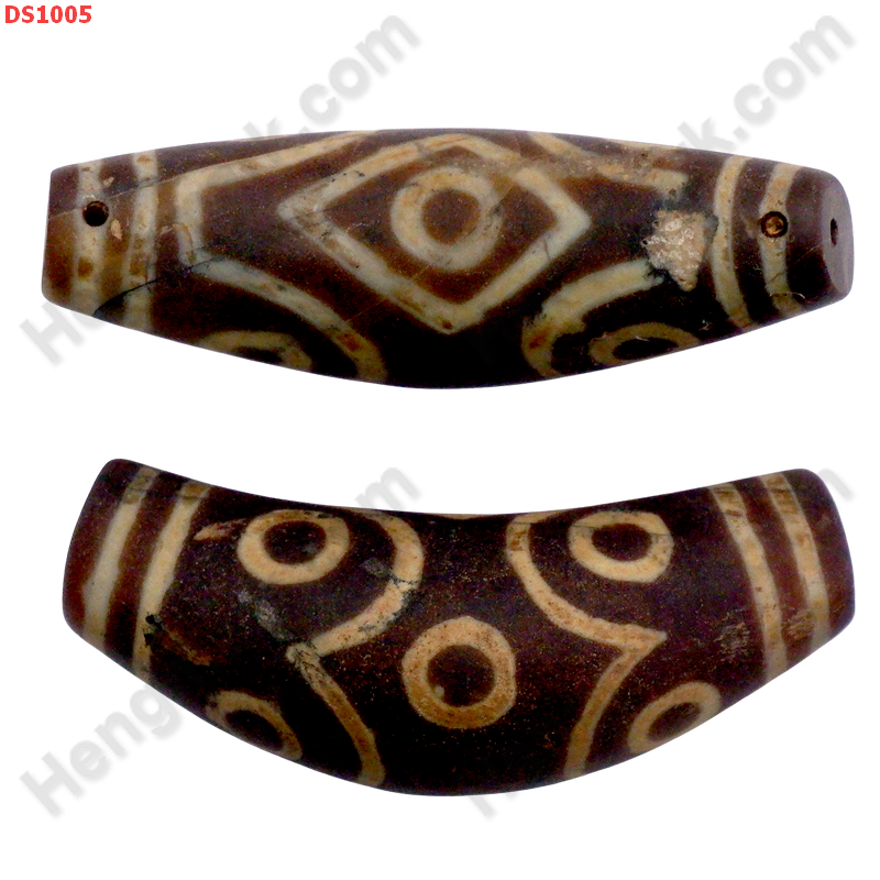 DS1005 หินDZI ลาย 9 ตา ตามังกร ราคา 1000 บาท http://www.hengmark.com/view_product/DS1005.htm
