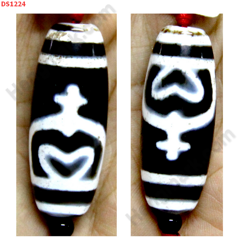 DS1224 หิน DZI ลายแก้ววิเศษ ราคา 1200 บาท http://www.hengmark.com/view_product/DS1224.htm