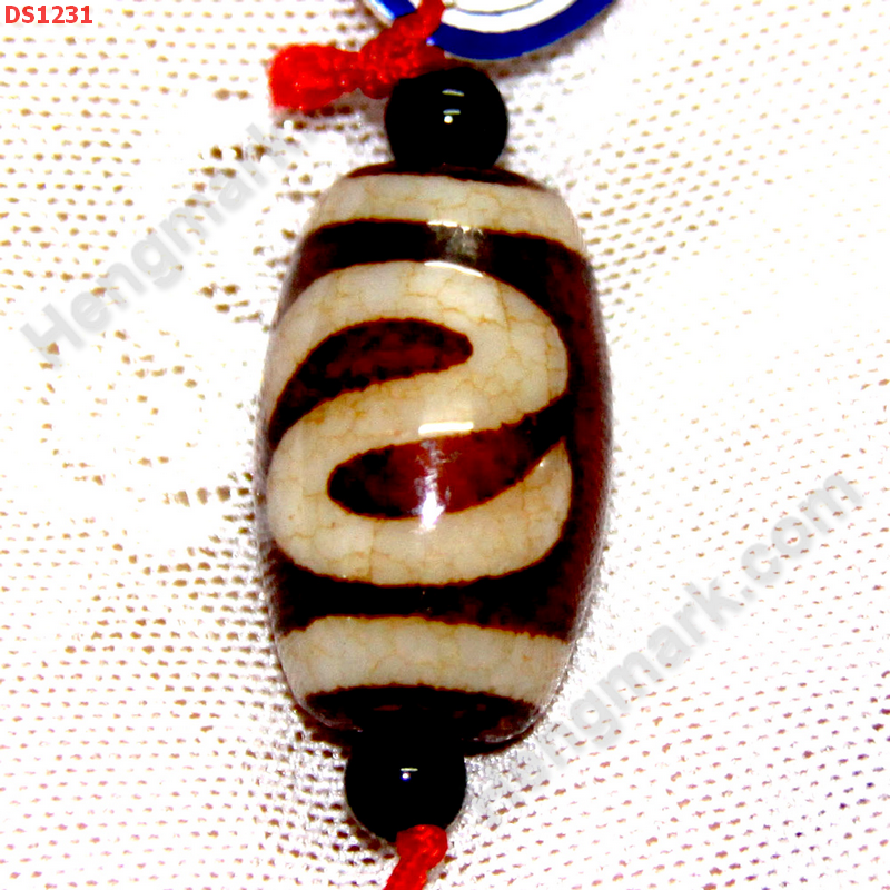 DS1231 หินDZI ลายตะขอ ราคา 1200 บาท http://www.hengmark.com/view_product/DS1231.htm