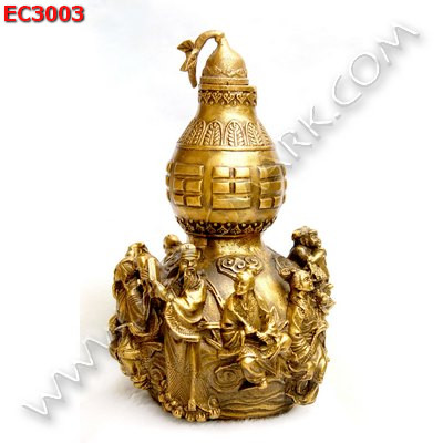 EC3003 น้ำเต้า 8 เซียนทองเหลือง ราคา 2000 บาท http://www.hengmark.com/view_product/EC3003.htm