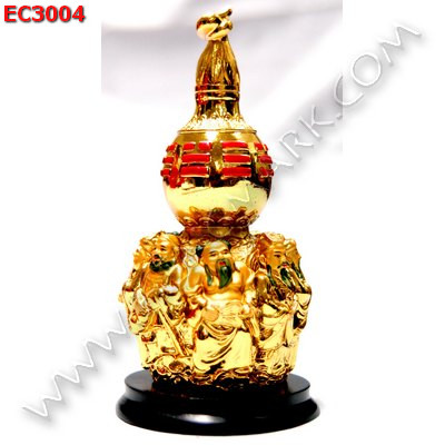 EC3004 น้ำเต้า 8 เซียน เรซิ่นเคลือบทอง ราคา 799 บาท http://www.hengmark.com/view_product/EC3004.htm