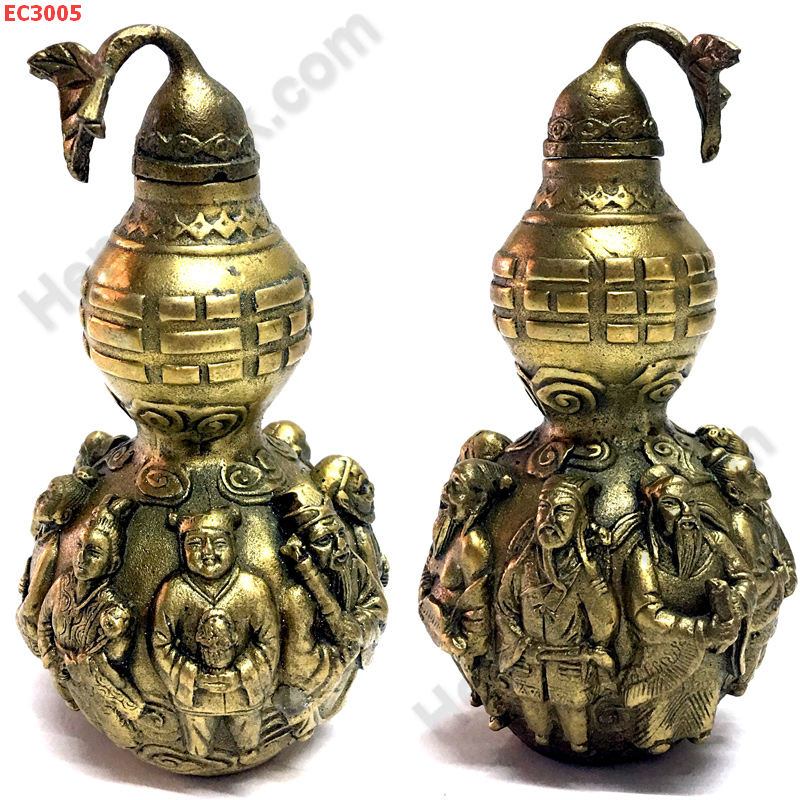 EC3005 น้ำเต้า 8 เซียน ทองเหลือง ราคา 1500 บาท http://www.hengmark.com/view_product/EC3005.htm