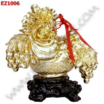 EZ1006 กระเช้าผลไม้มงคลรวม ราคา 3500 บาท http://www.hengmark.com/view_product/EZ1006.htm