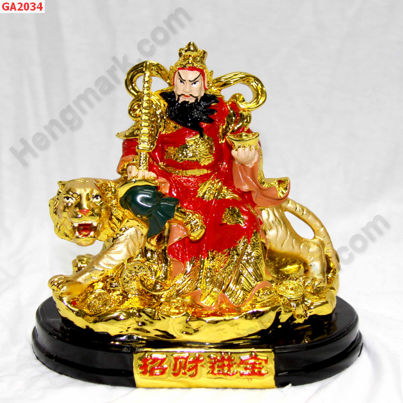 GA2034 ไฉ่ซิงเอี๊ยนั่งบนหลังเสือ เสื้อแดง ราคา 999 บาท http://www.hengmark.com/view_product/GA2034.htm