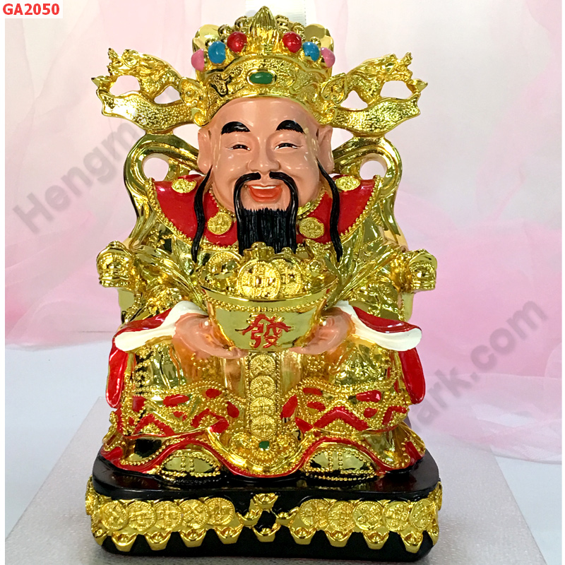 GA2050 ไฉ่ซิงเอี๊ยนั่งอุ้มก้อนทองเสื้อแดง ราคา 2400 บาท http://www.hengmark.com/view_product/GA2050.htm