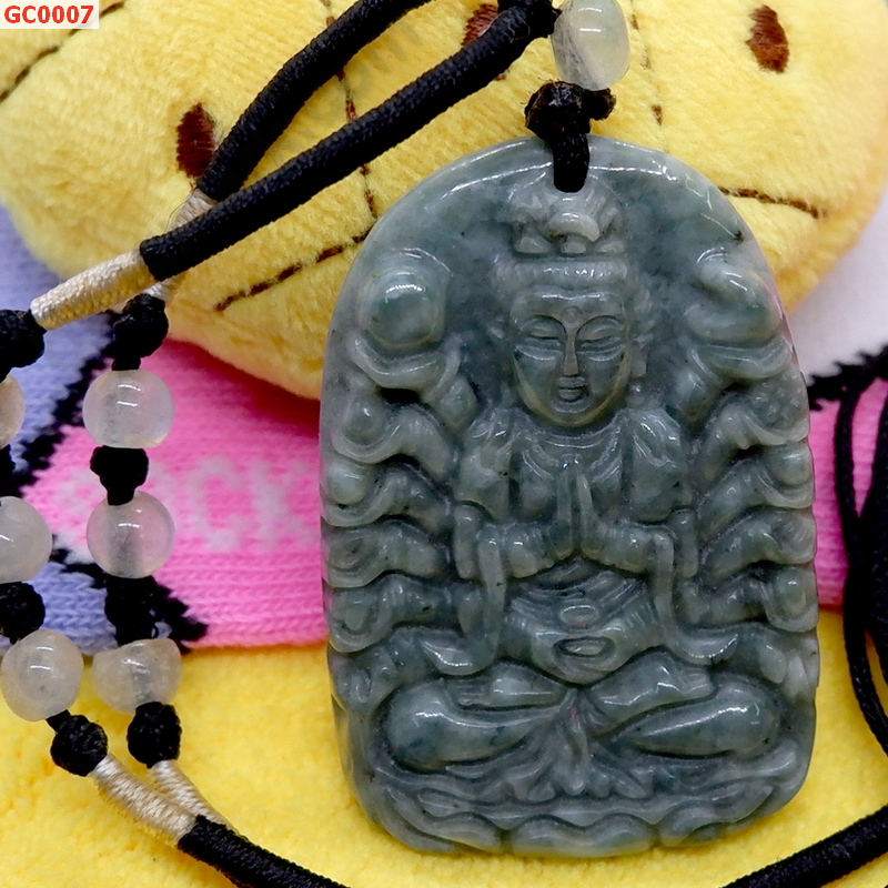 GC0007 สร้อยคอ เจ้าแม่กวนอิมพันมือหยก ราคา 399 บาท http://www.hengmark.com/view_product/GC0007.htm