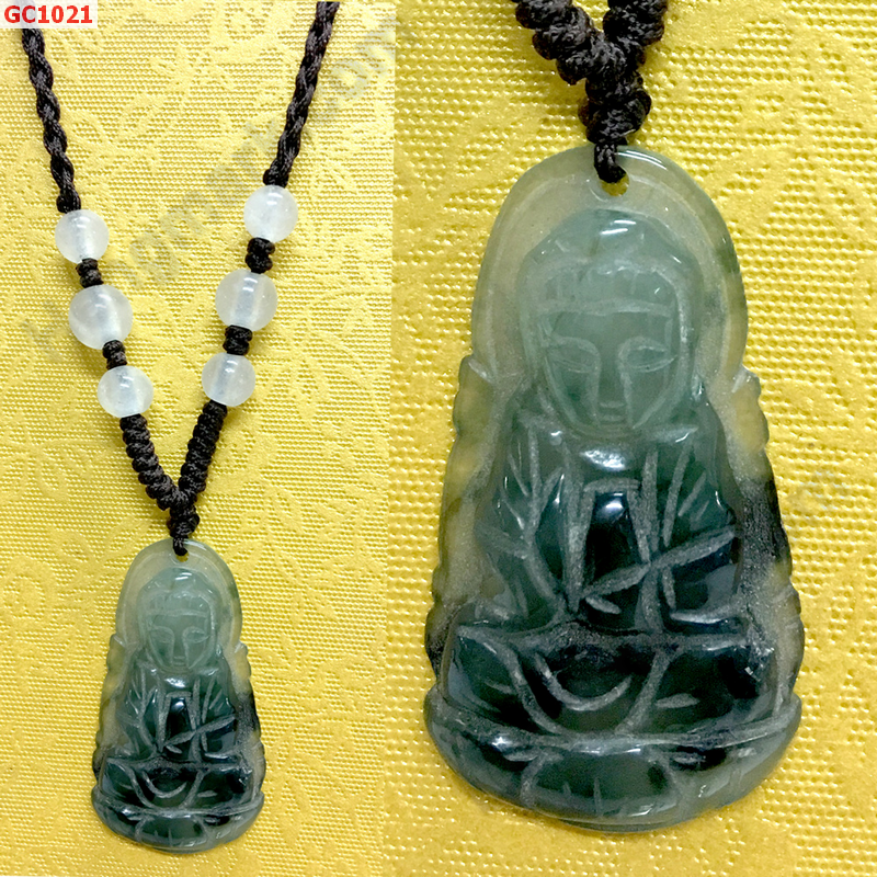 GC1021 เจ้าแม่กวนอิมหยก พร้อมสร้อย ราคา 99 บาท http://www.hengmark.com/view_product/GC1021.htm