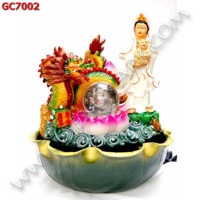 GC7002 เจ้าแม่กวนอิมอุ้มเด็ก น้ำพุ ราคา 1699 บาท http://www.hengmark.com/view_product/GC7002.htm