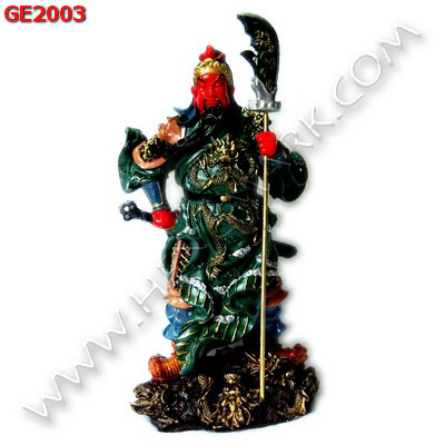 GE2003 เทพกวนอูเสื้อสีเขียว ราคา 999 บาท http://www.hengmark.com/view_product/GE2003.htm