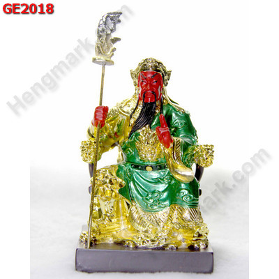 GE2018 เทพเจ้ากวนอู เรซิ่นชุบทอง ราคา 399 บาท http://www.hengmark.com/view_product/GE2018.htm