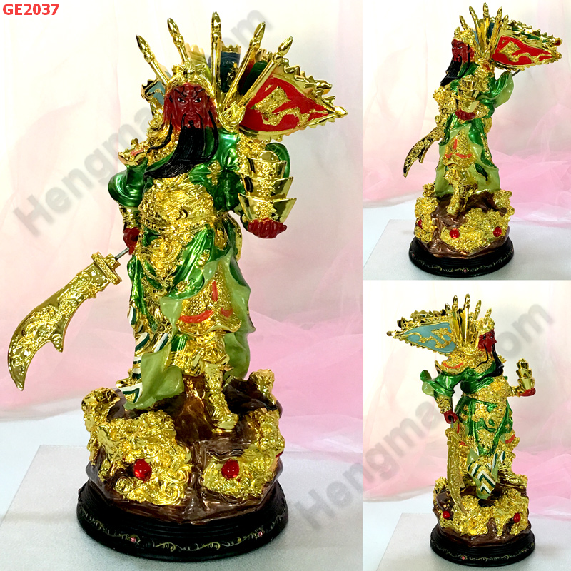 GE2037 เทพกวนอู ยืน 9 มังกร 5 ธงถือก้อนทอง ราคา 3200 บาท http://www.hengmark.com/view_product/GE2037.htm GE2037 เทพกวนอู ยืน 9 มังกร 5 ธงถือก้อนทอง ราคา 3200 บาท http://www.hengmark.com/view_product/GE2037.htm