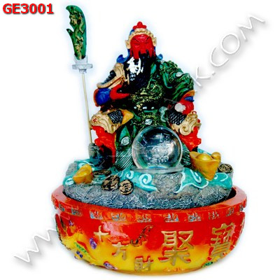 GE3001 เทพกวนอู นั่งจับหนวด  ราคา 1299 บาท http://www.hengmark.com/view_product/GE3001.htm