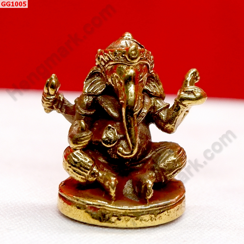 GG1005 พระพิฆเนศทองเหลือง ราคา 199 บาท http://www.hengmark.com/view_product/GG1005.htm