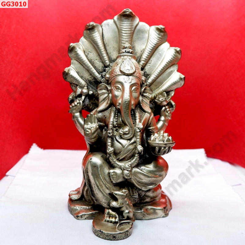GG3010 พระพิฆเนศทองเหลืองขัดเงิน ราคา 1900 บาท http://www.hengmark.com/view_product/GG3010.htm