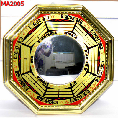MA2005 กระจกนูน ยันต์ 8 ทิศ กรอบทอง ราคา 329 บาท http://www.hengmark.com/view_product/MA2005.htm