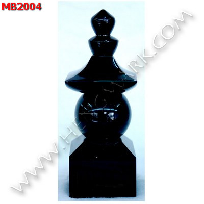 MB2004 เจดีย์ 5 ธาตุ หินอ๊อบซิเดียน ราคา 3900 บาท http://www.hengmark.com/view_product/MB2004.htm