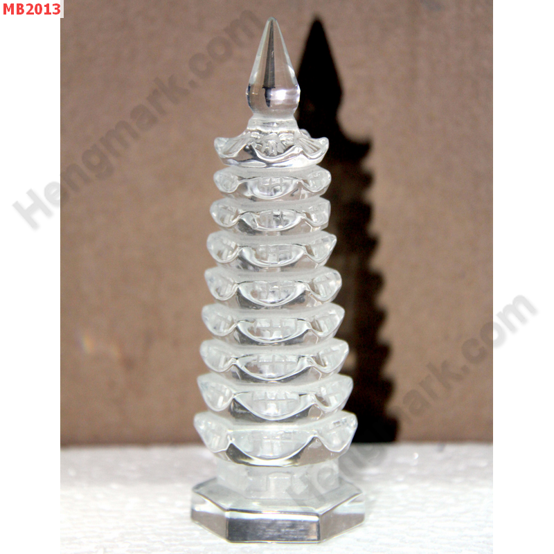 MB2013 เจดีย์ 9 ชั้น คริสตัลใส ราคา 1500 บาท http://www.hengmark.com/view_product/MB2013.htm
