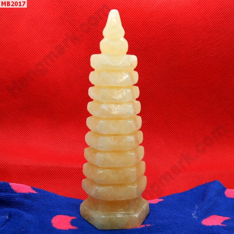 MB2017  เจดีย์ 9 ชั้น หยกเหลือง ราคา 999 บาท http://www.hengmark.com/view_product/MB2017.htm