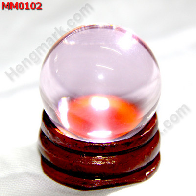 MM0102 ลูกแก้วใสสีชมพู (30mm)(W) ราคา 125 บาท http://www.hengmark.com/view_product/MM0102.htm