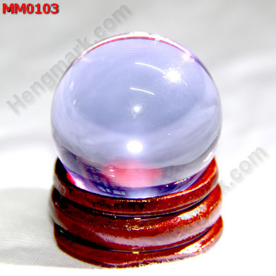 MM0103 ลูกแก้วใสสีม่วง (30mm)(W) ราคา 125 บาท http://www.hengmark.com/view_product/MM0103.htm