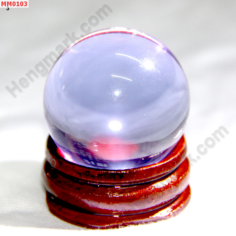 MM0103 ลูกแก้วใสสีม่วง (30mm)(W) ราคา 125 บาท http://www.hengmark.com/view_product/MM0103.htm