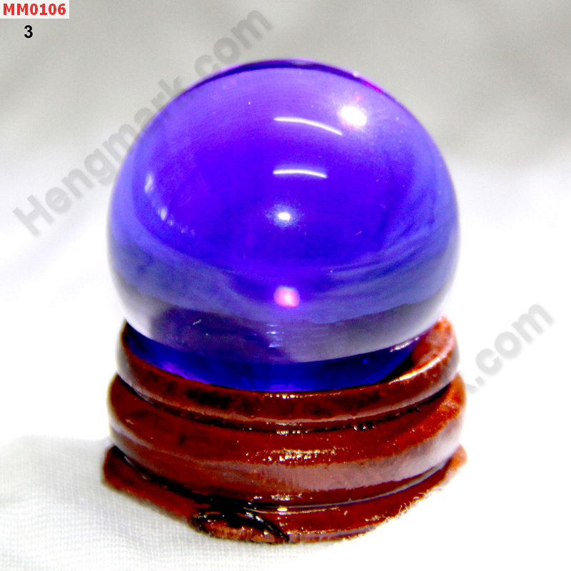 MM0106 ลูกแก้วใสสีน้ำเงิน (30mm)(W) ราคา 125 บาท http://www.hengmark.com/view_product/MM0106.htm