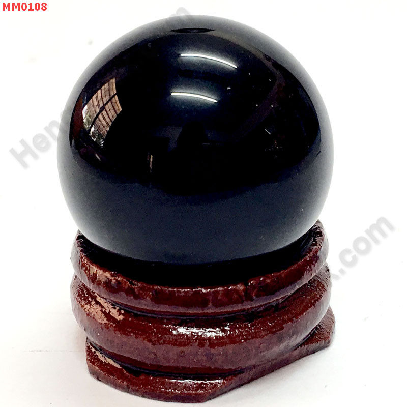MM0108 ลูกแก้วใสสีดำ (30mm)(W) ราคา 125 บาท http://www.hengmark.com/view_product/MM0108.htm