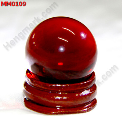 MM0109 ลูกแก้วใสสีแดง (30mm)(W) ราคา 125 บาท http://www.hengmark.com/view_product/MM0109.htm