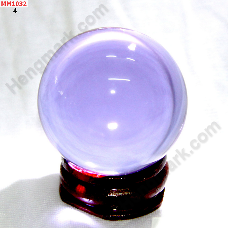 MM1032 ลูกแก้วใสสีม่วง (40mm)(W) ราคา 200 บาท http://www.hengmark.com/view_product/MM1032.htm