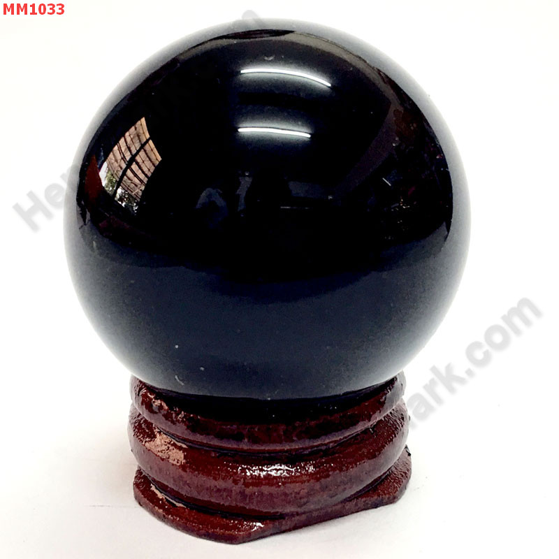 MM1033 ลูกแก้วใสสีดำ (40mm)(W) ราคา 200 บาท http://www.hengmark.com/view_product/MM1033.htm