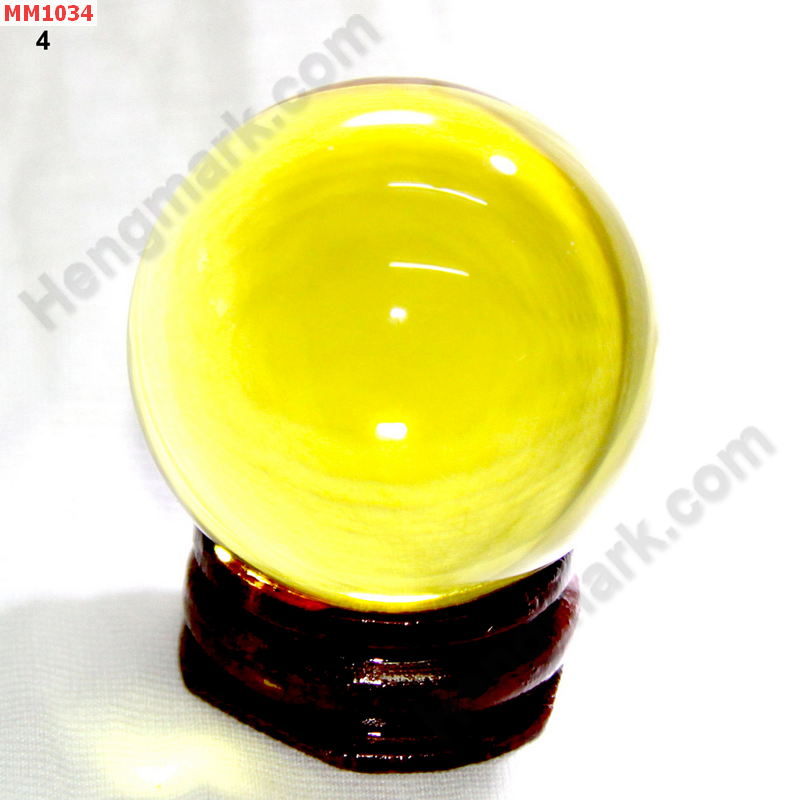 MM1034 ลูกแก้วใสสีเหลือง (40mm)(W) ราคา 200 บาท http://www.hengmark.com/view_product/MM1034.htm