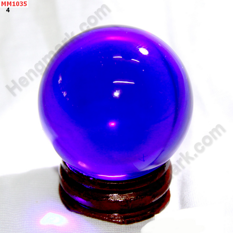 MM1035 ลูกแก้วใสสีน้ำเงิน (40mm)(W) ราคา 200 บาท http://www.hengmark.com/view_product/MM1035.htm