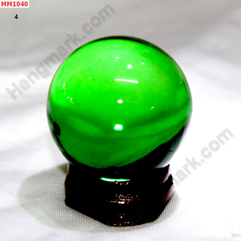 MM1040 ลูกแก้วใส สีเขียว (40mm) ราคา 150 บาท http://www.hengmark.com/view_product/MM1040.htm