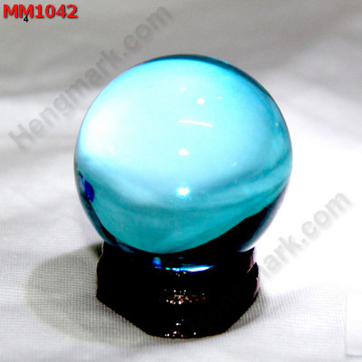 MM1042 ลูกแก้วใส สีฟ้า (40mm) ราคา 150 บาท http://www.hengmark.com/view_product/MM1042.htm