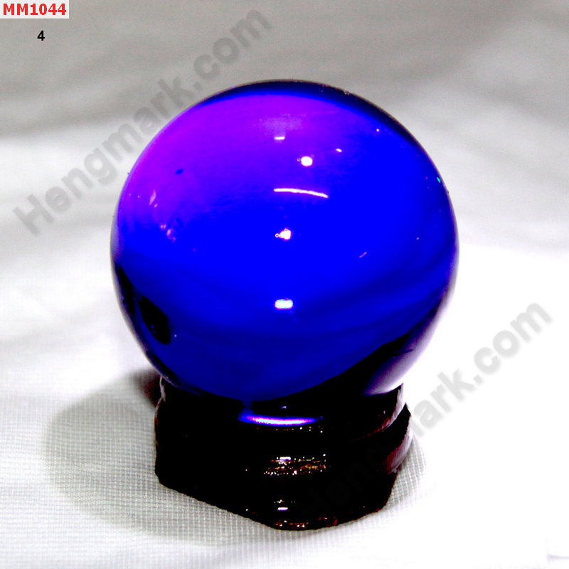 MM1044 ลูกแก้วใส สีน้ำเงิน (40mm) ราคา 150 บาท http://www.hengmark.com/view_product/MM1044.htm