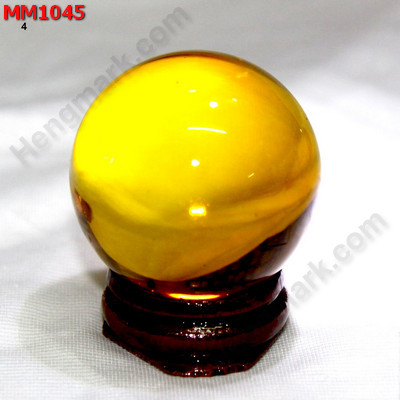 MM1045 ลูกแก้วใส สีเหลืองทอง (40mm) ราคา 150 บาท http://www.hengmark.com/view_product/MM1045.htm