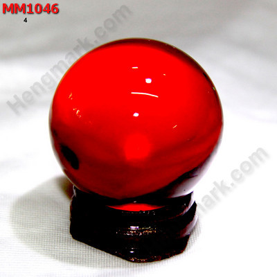 MM1046 ลูกแก้วใส สีแดง (40mm) ราคา 150 บาท http://www.hengmark.com/view_product/MM1046.htm