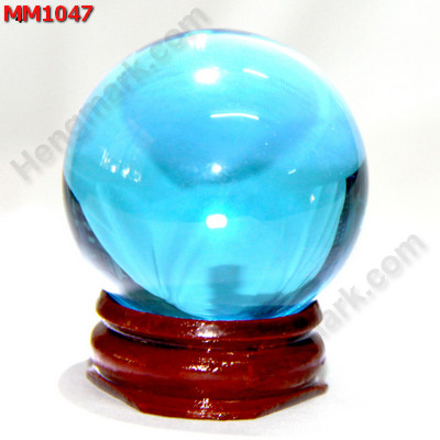 MM1047 ลูกแก้วใสสีฟ้า (40mm)(W) ราคา 200 บาท http://www.hengmark.com/view_product/MM1047.htm